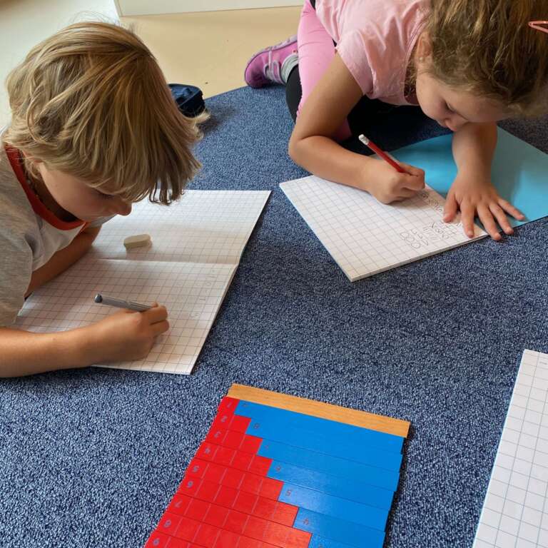 US 07 Math Ergänzung auf 10 - quadrat